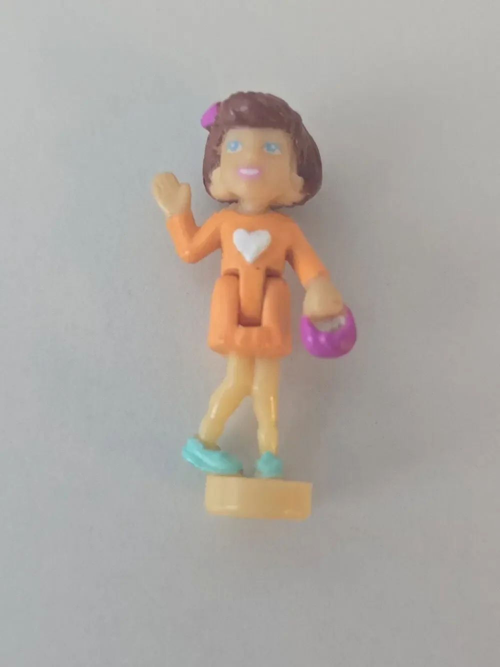 2002 Polly Pocket Bluebird Amusement World Replacement Lila, 1 Inch
